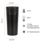 PT-603 Termos Bardak 350 ML - Görsel 3