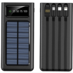 PT-217 10000 mAh Güneş Enerjili (Dahili Kablolu) Powerbank