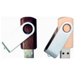 PT-3360 Ahşap Metal Usb Bellek - Görsel 4