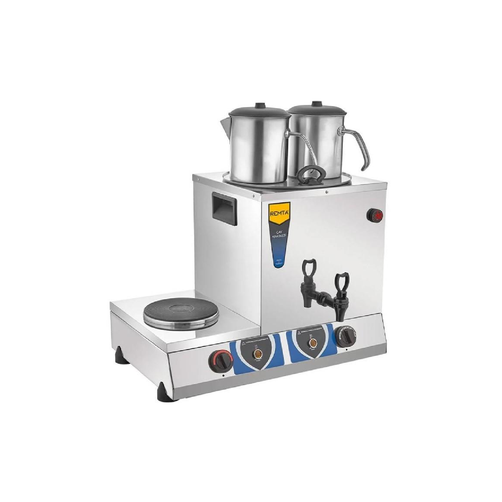 remta-gt02-cift-demlikli-pleytli-cay-makinesi-17-l-elektrikli-5672.webp Remta GT02 Çift Demlikli Pleytli Çay Makinesi, 17 L, Elektrikli 5672 - Görsel 1